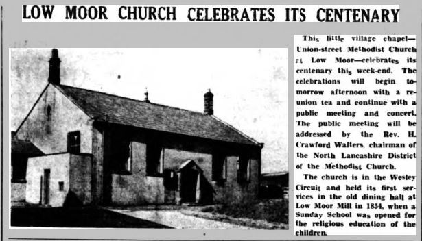 1954-10-01 Union St. Chapel, Low Moor.